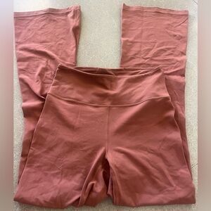 Lululemon Ancient Copper Groove Flare Leggings